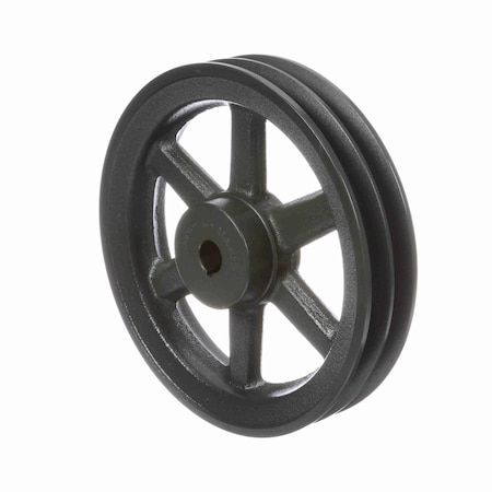 Browning 2 Groove Cast Iron Fhp - Finished Bore Sheave, 2BK90X3/4 2BK90X3/4